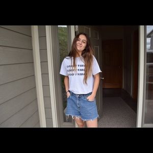 Jean shorts